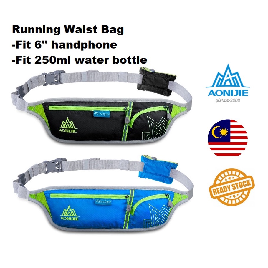 AONIJIE RUNNING WAIST BAG FIT 6''HANDPHONE HYDRATION WAIST PACK HIKING
