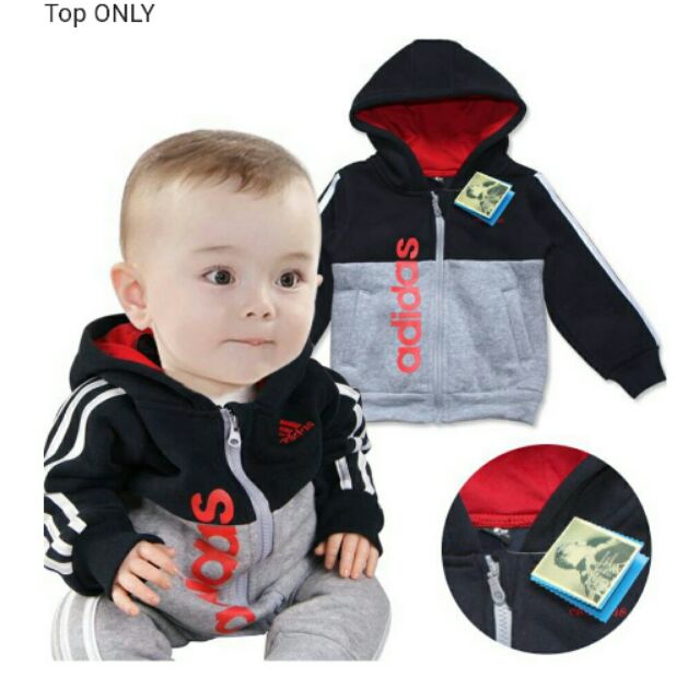 ADIDAS Cotton Baby Sweater | Shopee 