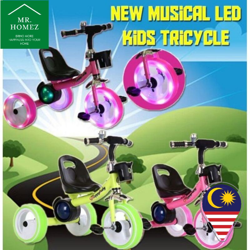 Buy Musical Led Kids Tricycle Seetracker Malaysia