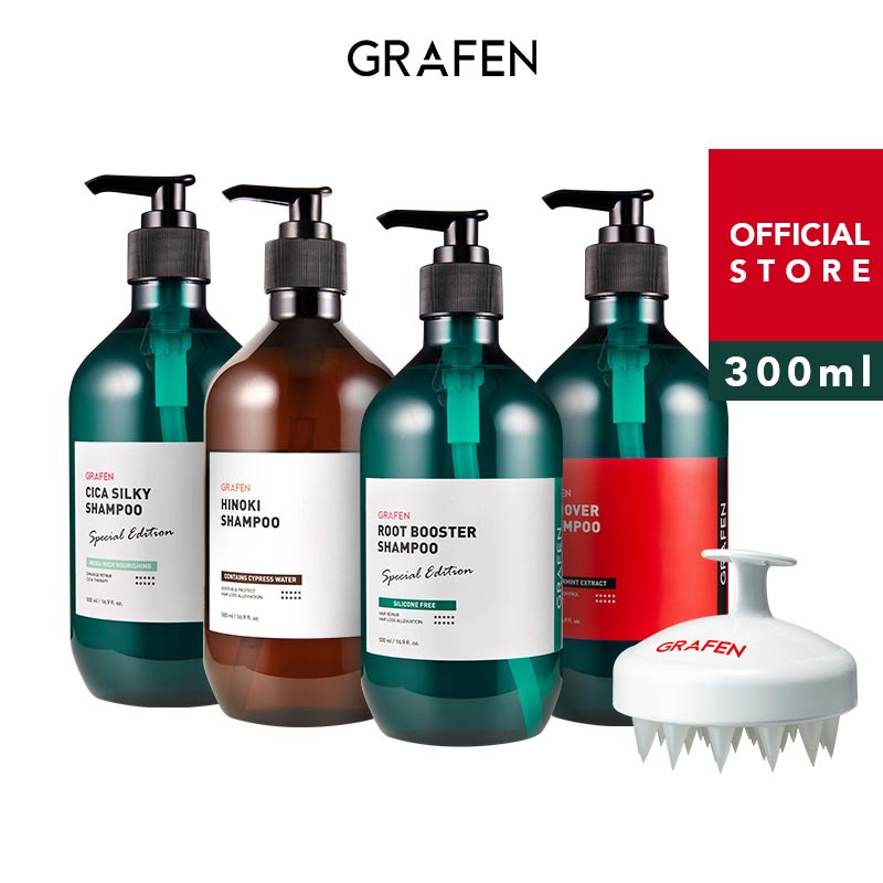 GRAFEN] Best Hair Care Shampoo 300ml [Anti-Hair Loss, Centella Asiatica  Extracts, 100% Natural Ingredients] | Shopee Malaysia