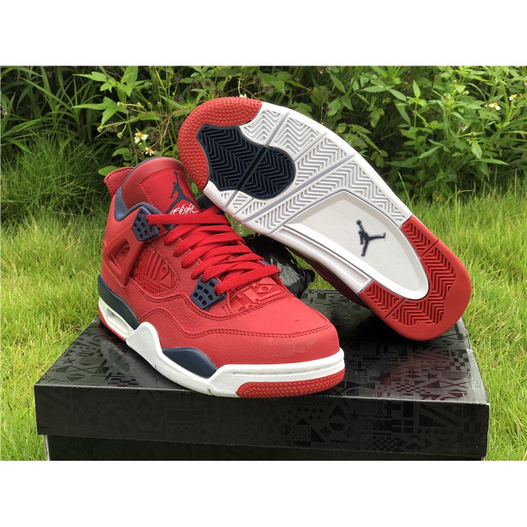 retro 4 gym red obsidian white metallic gold