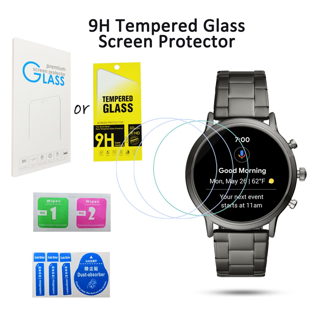 watch screen protector fossil