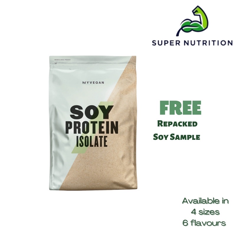 Soy protein isolate 500g/1kg/2.5kg myprotein vegan protein soy protein