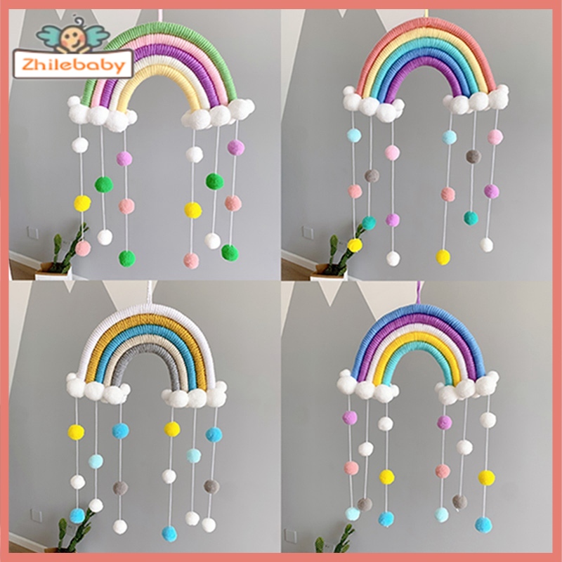 Newborn Baby Bed Hanging Ornaments Multi Color Simple Kids Room