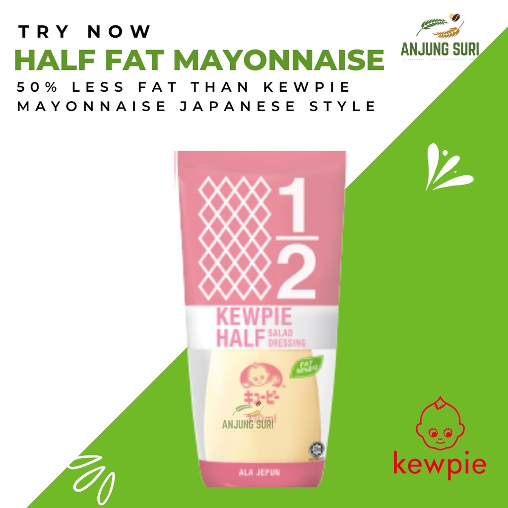 KEWPIE Mayonnaise Japanese Style / Mild / Chili Mayo / Half Less Fat ...