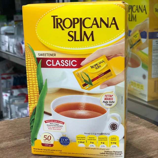 Tropicana Slim Classic 50 Sachets | Shopee Malaysia