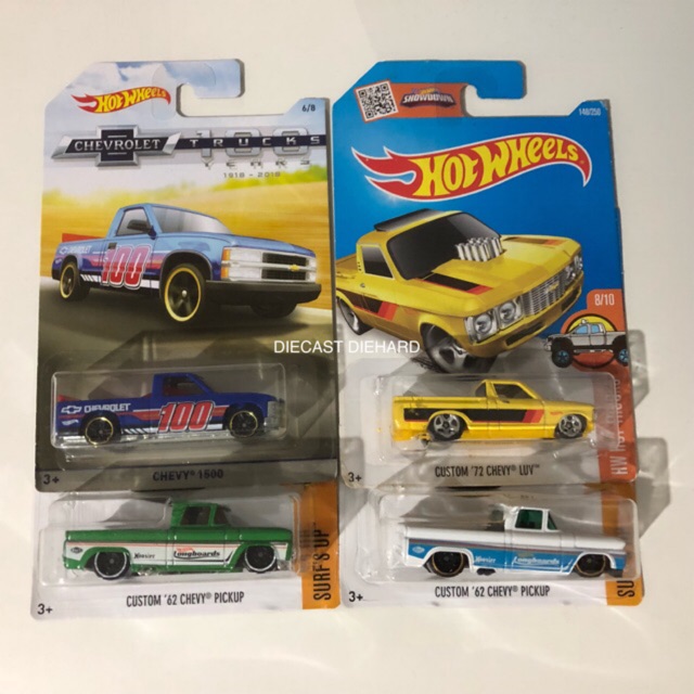 hot wheels chevy trucks