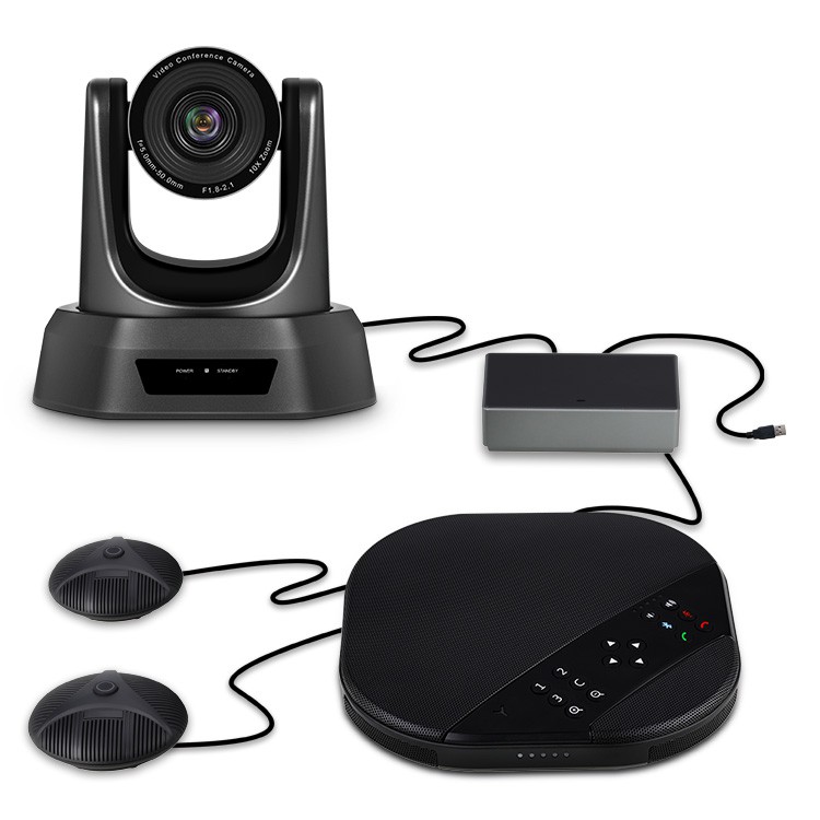 Tenveo Group AllinOne Video Conferencing System USB PTZ Conference Room Camera (10X Zoom TEVO