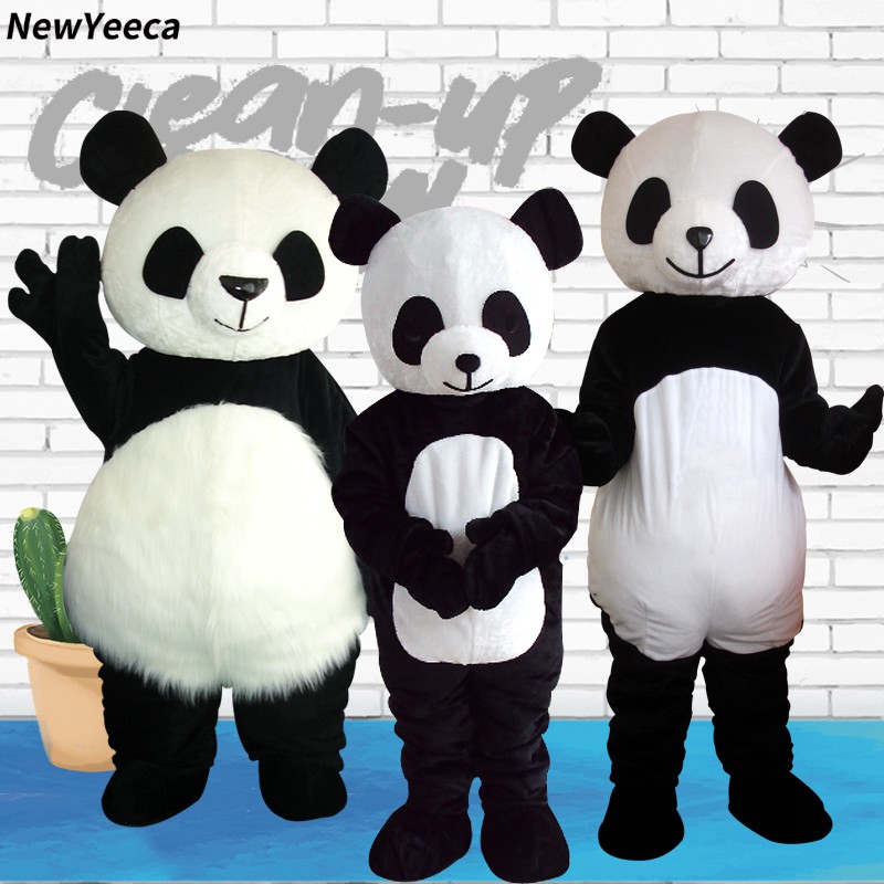 Chinese Giant Panda Cartoon Doll Mascot Cosplay Costume Suit Adult Activity  Party Play Head Clothing | Shopee Malaysia