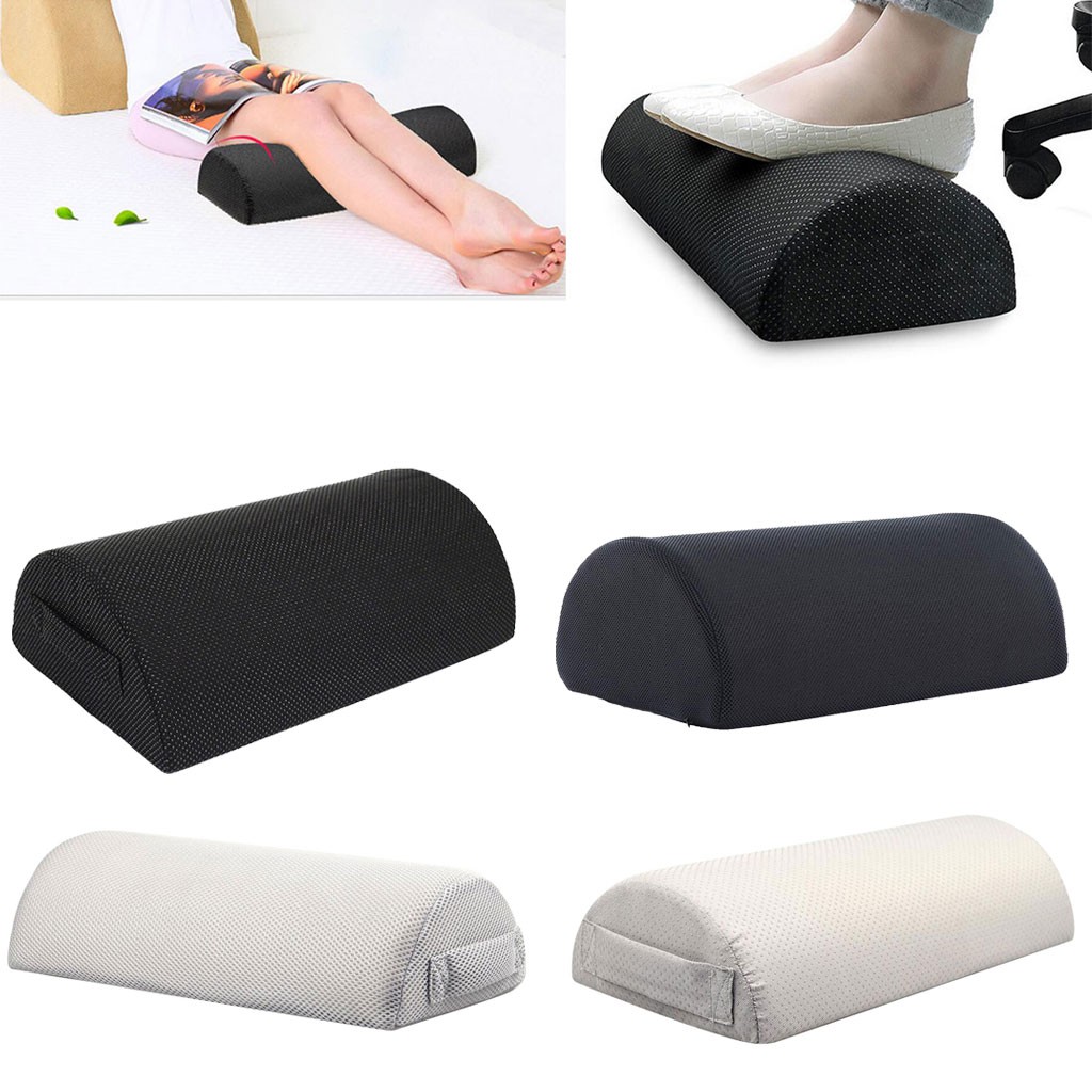 Memory Foam Foot Rest Cushion Half Moon Bolster Pillow Shopee