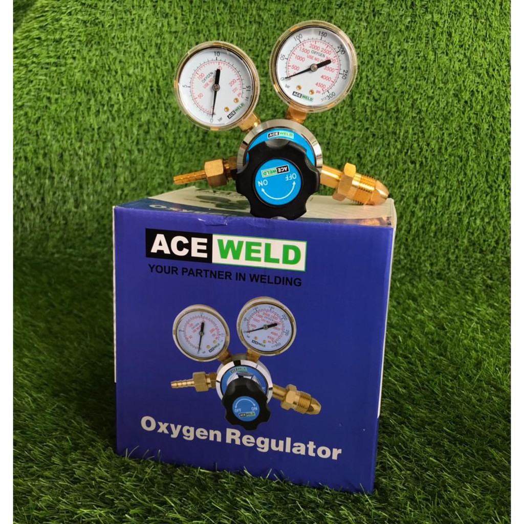 Aceweld, Ace Weld Dual Gauge Oxygen (Oxygen Regulator)/ Aceweld Dual Gauge Acetylene (Acetylene Regulator)