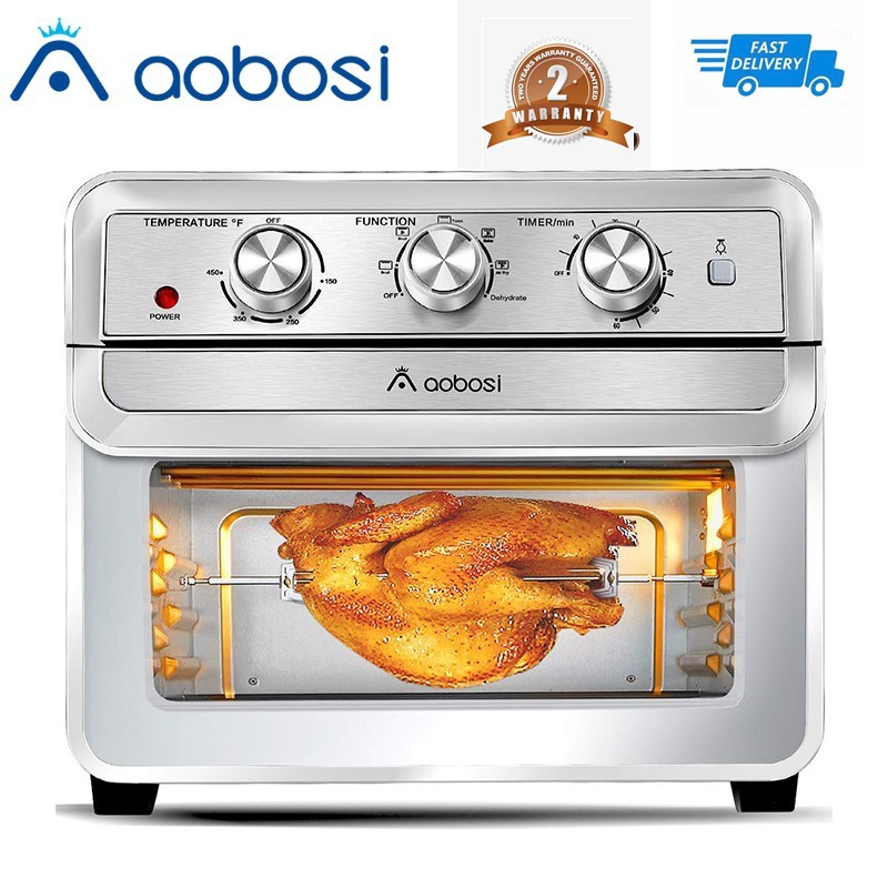 Aobosi TYA220BCLG 22L 1700W Rotisserie Air Fryer Oven Convection Oven