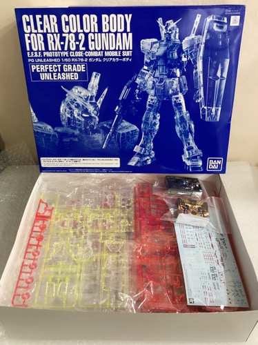 Balanced Pg Unleashed 1 60 Clear Color Body For Rx 78 2 Gundam Shopee Malaysia