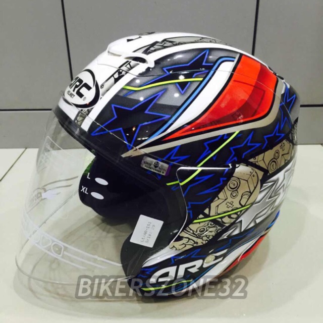 Arc Ritz Helmet Ar4 Black L Size Standard Shopee Malaysia