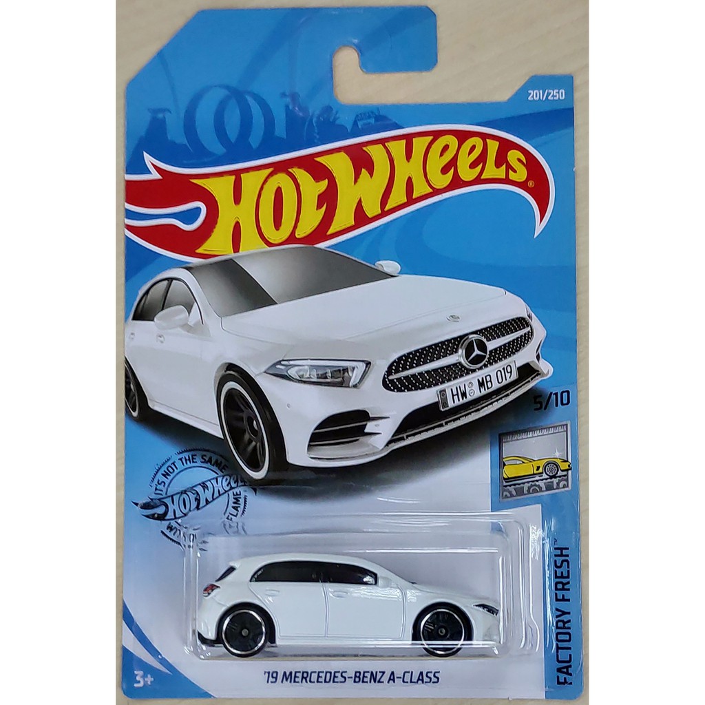 mercedes a class hot wheels