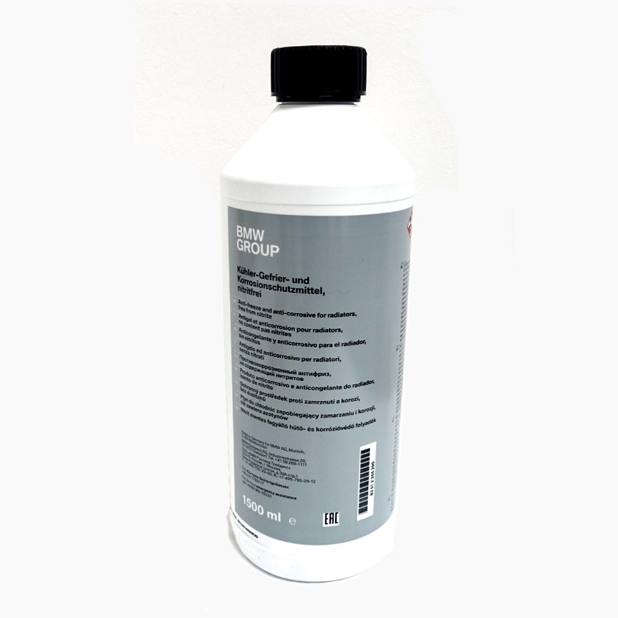 BMW Original Coolant Antifreeze 1.5L 1500ml 83512355290 Colour Green ...