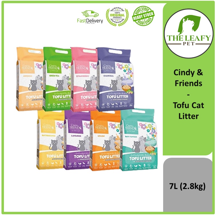 Cindy & Friends Tofu Cat Litter 7L ( 2.8kg ) Shopee Malaysia