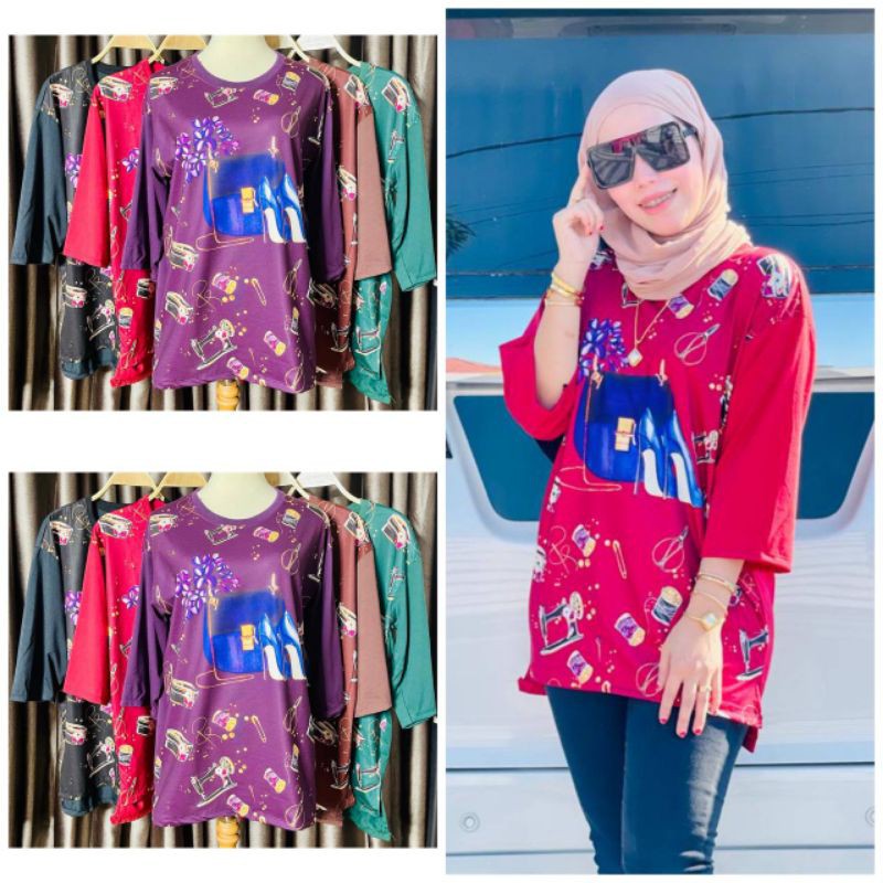 Buy Tshirt 3d Cotton Premium 3suku Belah Tepi Fashion Seetracker Malaysia