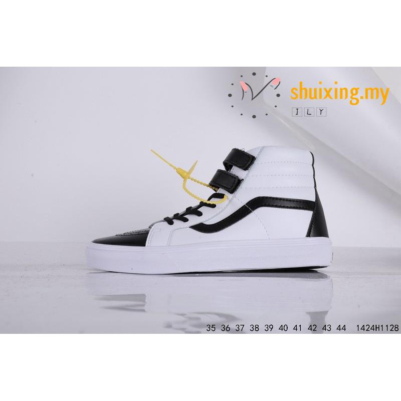 vans high tops velcro