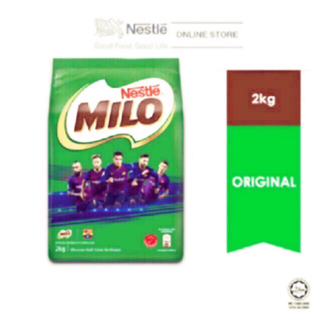 Milo 2kg Ready Stock New Expired Date one Ctn 6 Packs Shopee Malaysia
