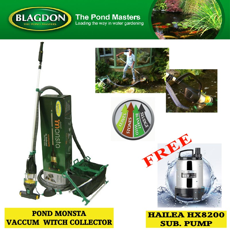 BLAGDON Pond Monsta Cleaner System 7800L/H 350W Shopee Malaysia