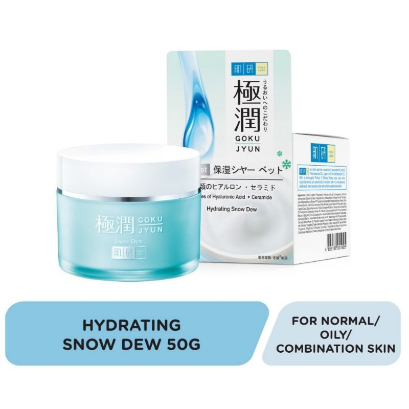 Hada Labo Hydrating Snow Dew 50g ( Water Gel Upgraded Formulation