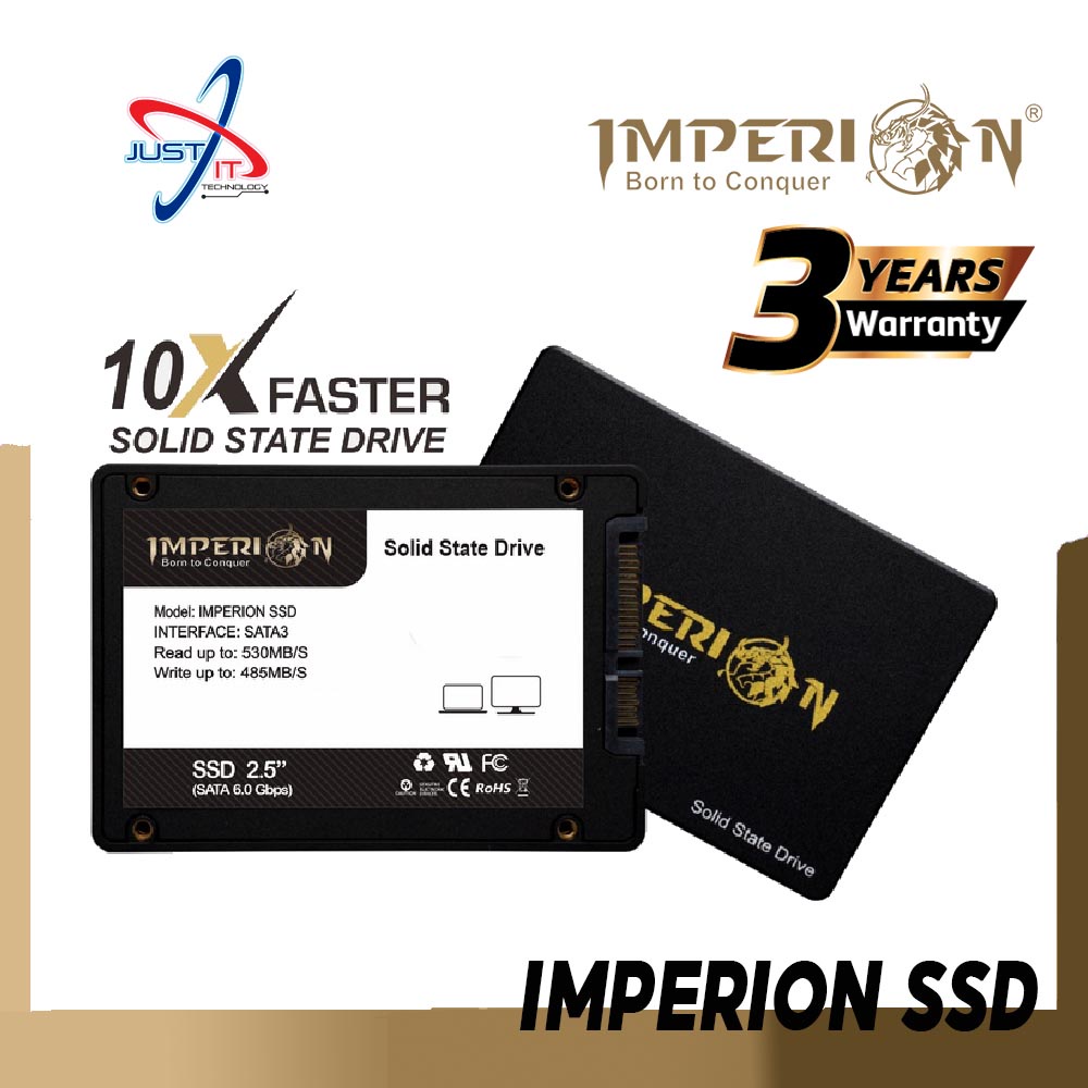 IMPERION 2.5“ SATA 3 SSD (128GB / 256GB / 512GB / 1TB) | Shopee Malaysia