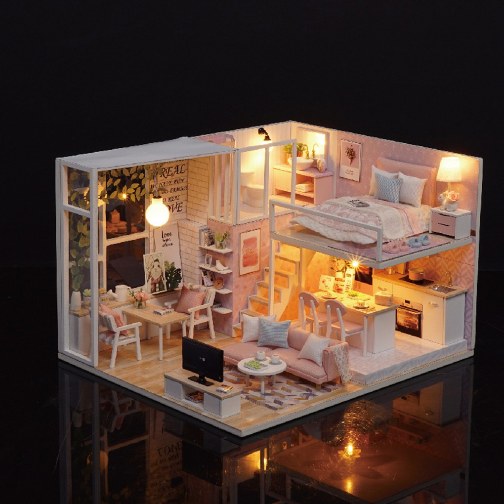 willows wooden dollhouse