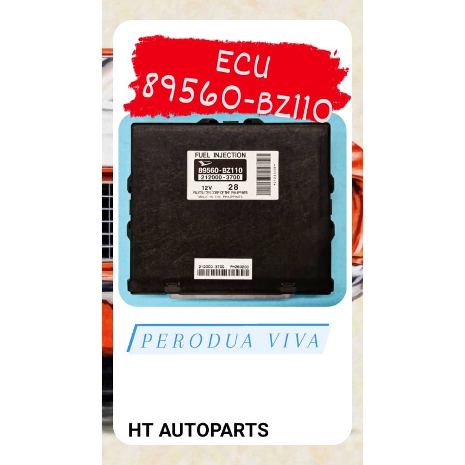 PERODUA ENGINE CONTROL UNIT ECU (NEW) FOR PERODUA MYVI / KANCIL AT 