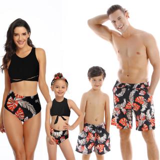 mum and son swimwear