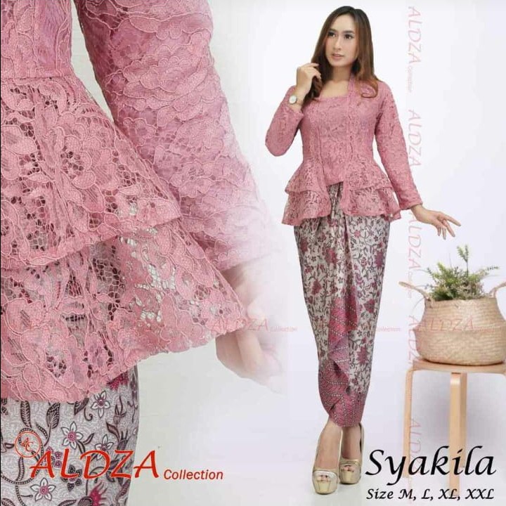 New Model Setelan Kebaya Brokat Kebaya Kutubaru Kebaya Modern Kebaya Wisuda Shopee Malaysia