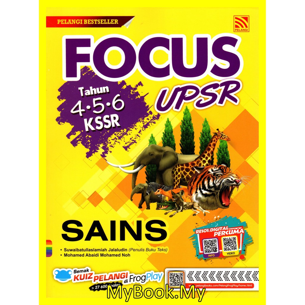 Myb Buku Rujukan Nota Focus Tahun 4 5 6 Upsr Sains Pelangi Shopee Malaysia