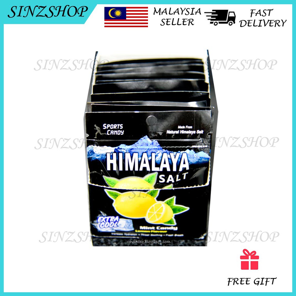Himalaya Salt Candy 15gx12pcs Mint Candy Extra Cool Gula Gula Raya Individual Pack
