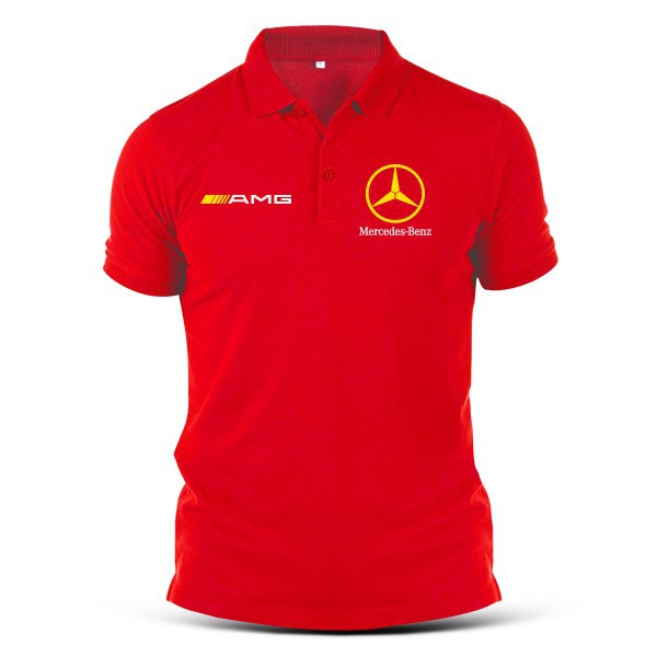 mercedes golf shirt