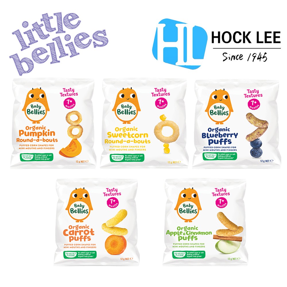 LITTLE BELLIES Organic Superfood Baby Snacks | Shopee Malaysia