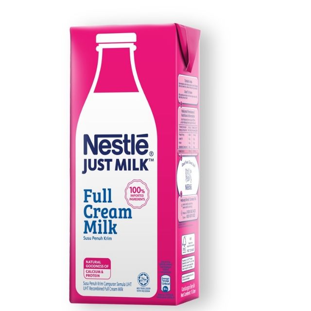 Nestle Just Milk Full Cream 1L | Shopee Malaysia