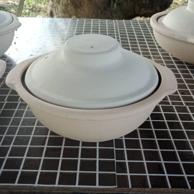  Periuk tanah  Liat Claypot kod 200 500ml 17 5cm 5cm 