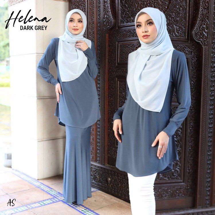  BAJU  KURUNG  MODEN  HELENA KURUNG  BLOUSE NURSING  FRIENDLY  