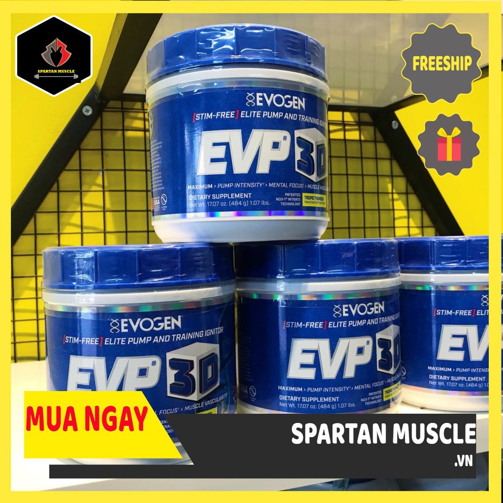 Evp 3d Evogen Preworkout Increases Strength Super Energy No Stimulant Shopee Malaysia