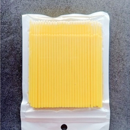 Cotton swab bag for cleaning eyelashes and removing eyelashes