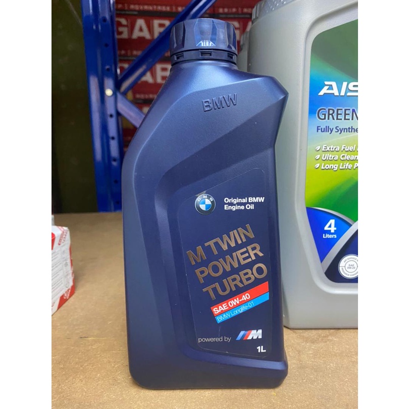 BMW M TWIN POWER TURBO SAE 0W40 ORIGINAL ENGINE OIL 1 LITER Shopee