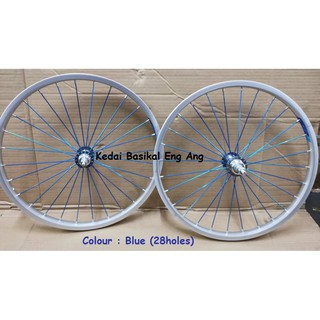 Bmx Rim Jejari Basikal Size 20 X 1 75 28h Batang Spokes Shopee Malaysia