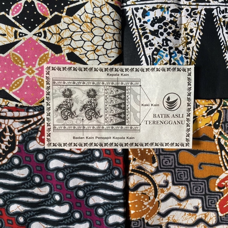 SARUNG BATIK TERENGGANU  KAIN SARUNG LEPAS  BATIK  BATIK GANU 
