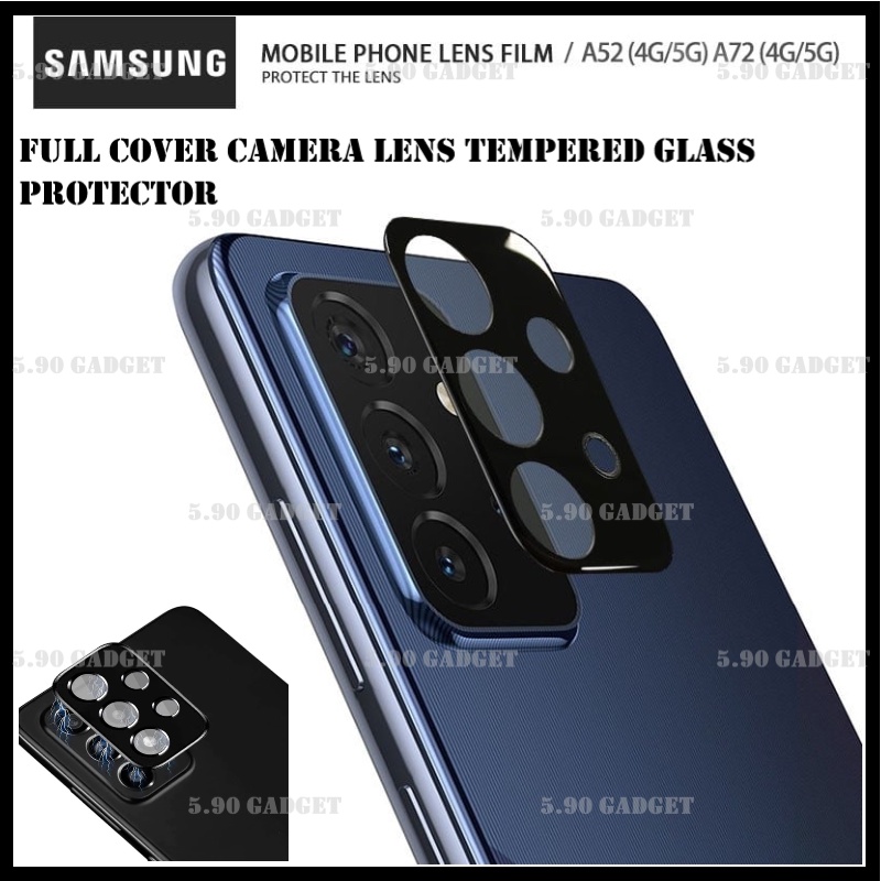 Samsung A04S A03 A13 A23 A33 A53 A73 M33 Note 20 Ultra S22 S22 Plus S22 Ultra 3D Full Cover Camera Lens Glass Protector