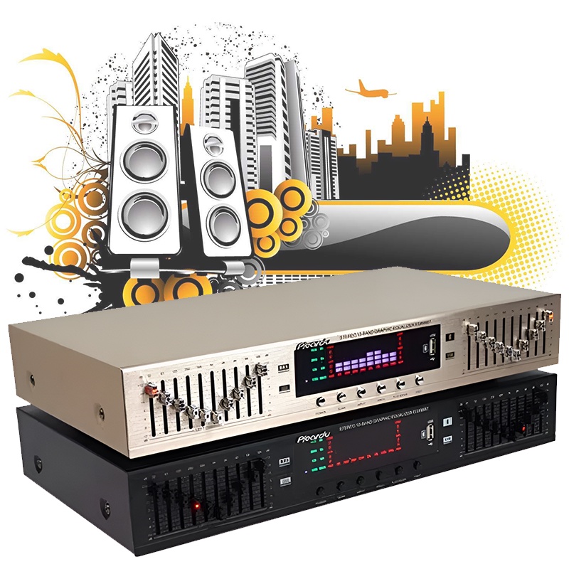 Ready stock 20segment stereo tuning equalizer hifi home power