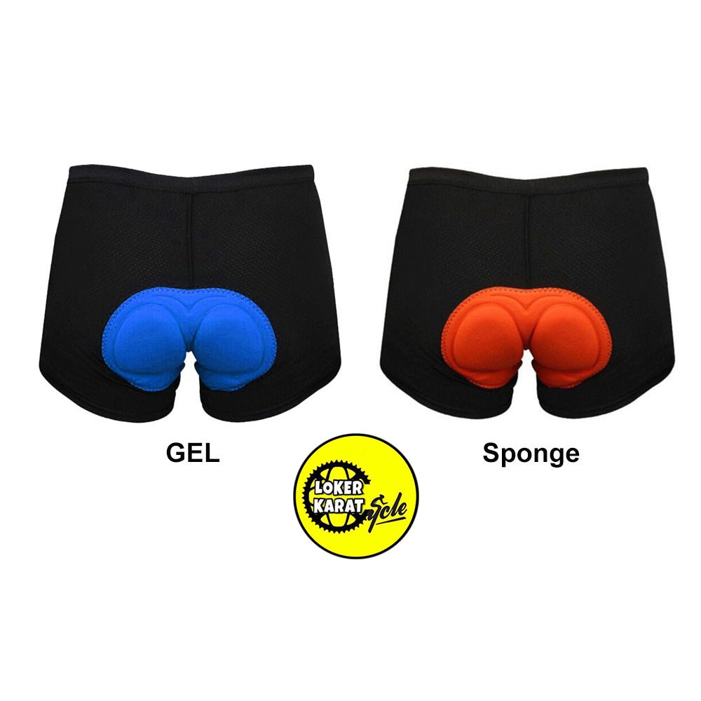 cycling gel pad shorts