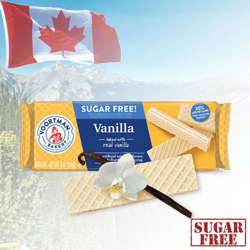 H A L A L Voortman Sugar Free Vanilla Wafers Biscuits Cookies 255g Shopee Malaysia