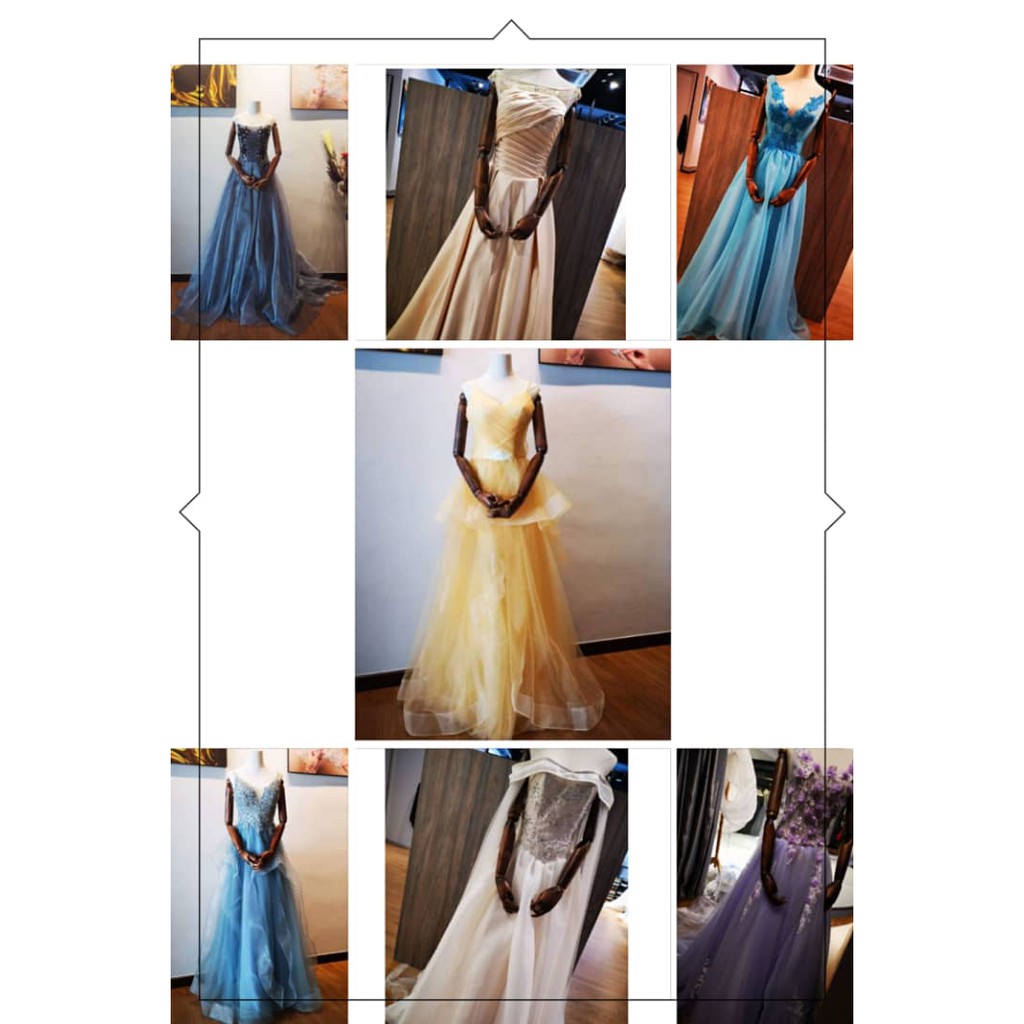 preloved evening gowns