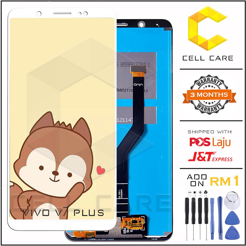 Cellcare Vivo V7 Plus Y79 X20 Plus Vivo 1716 Lcd Touch Screen Digitizer Shopee Malaysia