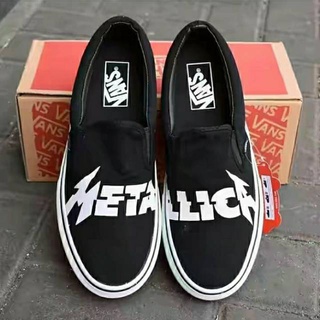 metallica slip ons